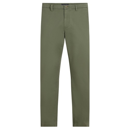 Ανδρικό Παντελόνι Χακί Denton Stretch Satin Chino Straight MW0MW37873-PLI Tommy Hilfiger Ανδρικό Παντελόνι Χακί Denton Stretch Satin Chino Straight MW0MW37873-PLI Tommy Hilfiger