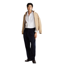 Ανδρικό Πουκάμισο Λευκό THFlex Poplin Slim MW0MW38137-YCF Tommy Hilfiger