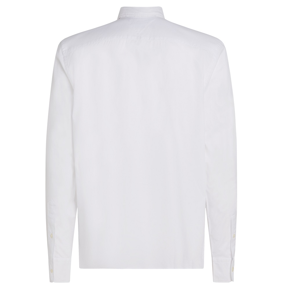 TOMMY HILFIGER</br>Ανδρικό Πουκάμισο Λευκό THFlex Poplin Slim MW0MW38137-YCF Tommy Hilfiger TOMMY HILFIGER</br>Ανδρικό Πουκάμισο Λευκό THFlex Poplin Slim MW0MW38137-YCF Tommy Hilfiger