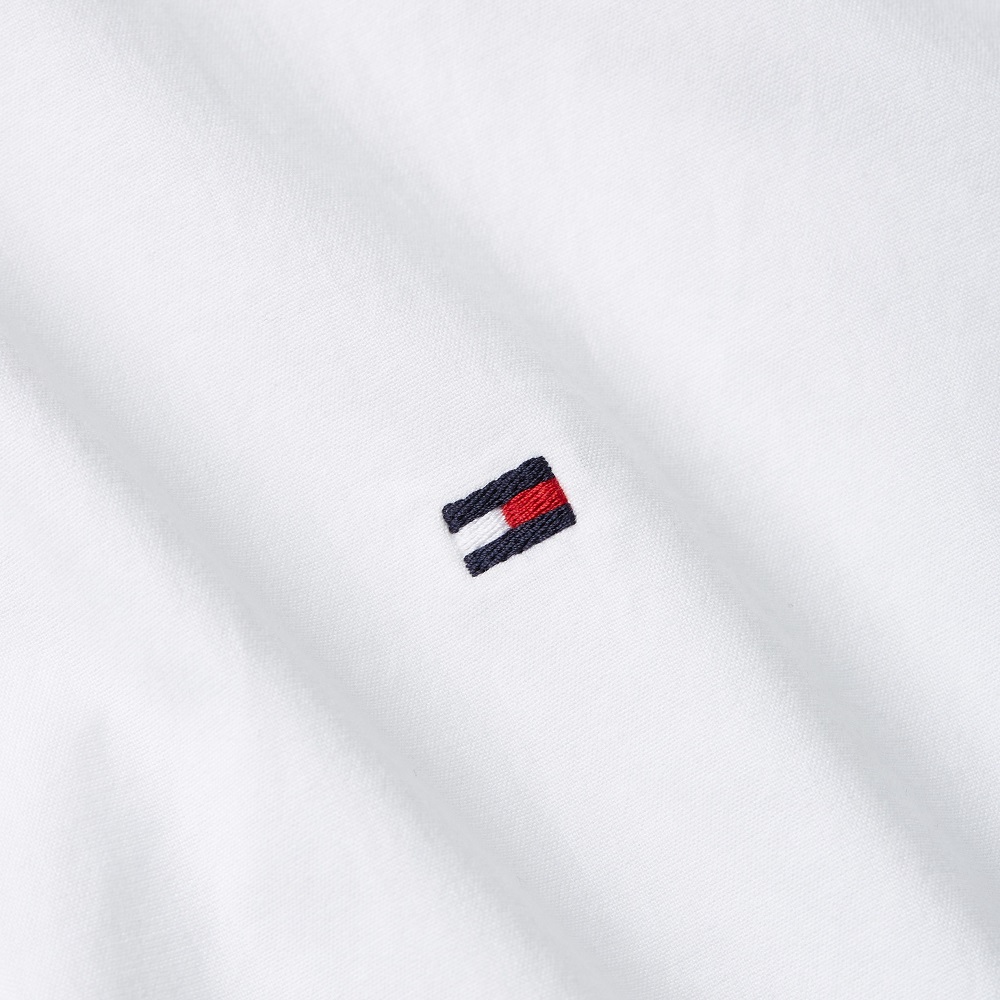 TOMMY HILFIGER</br>Ανδρικό Πουκάμισο Λευκό THFlex Poplin Slim MW0MW38137-YCF Tommy Hilfiger TOMMY HILFIGER</br>Ανδρικό Πουκάμισο Λευκό THFlex Poplin Slim MW0MW38137-YCF Tommy Hilfiger