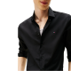 TOMMY HILFIGER</br>Tommy Hilfiger Core THFlex Poplin Slim Fit Shirt MW0MW38347-BDS Ανδρικό Πουκάμισο Μαύρο