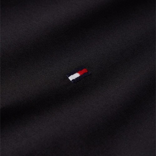 Ανδρικό Πουκάμισο Μαύρο Poplin Slim MW0MW38347-BDS Tommy Hilfiger Ανδρικό Πουκάμισο Μαύρο Poplin Slim MW0MW38347-BDS Tommy Hilfiger