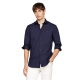 TOMMY HILFIGER</br>Ανδρικό Πουκάμισο Μπλε Poplin Slim MW0MW38347-CHS Tommy Hilfiger TOMMY HILFIGER</br>Ανδρικό Πουκάμισο Μπλε Poplin Slim MW0MW38347-CHS Tommy Hilfiger