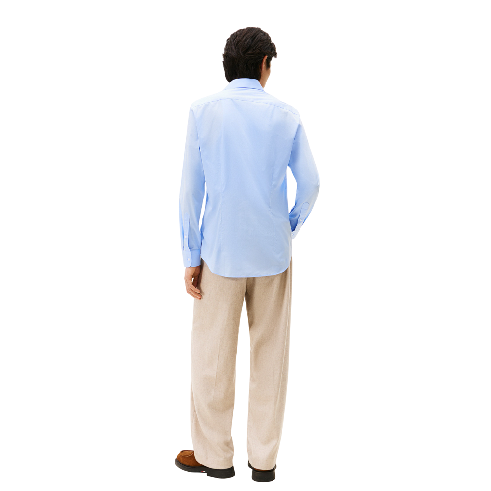 TOMMY HILFIGER</br>Tommy Hilfiger Core THFlex Poplin Slim Fit Shirt MW0MW38347-DXA Ανδρικό Πουκάμισο Σιέλ TOMMY HILFIGER</br>Tommy Hilfiger Core THFlex Poplin Slim Fit Shirt MW0MW38347-DXA Ανδρικό Πουκάμισο Σιέλ