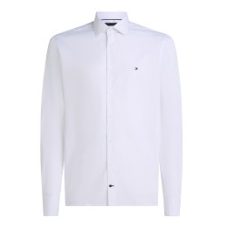 Ανδρικό Πουκάμισο Λευκό Poplin Slim MW0MW38347-YAF Tommy Hilfiger