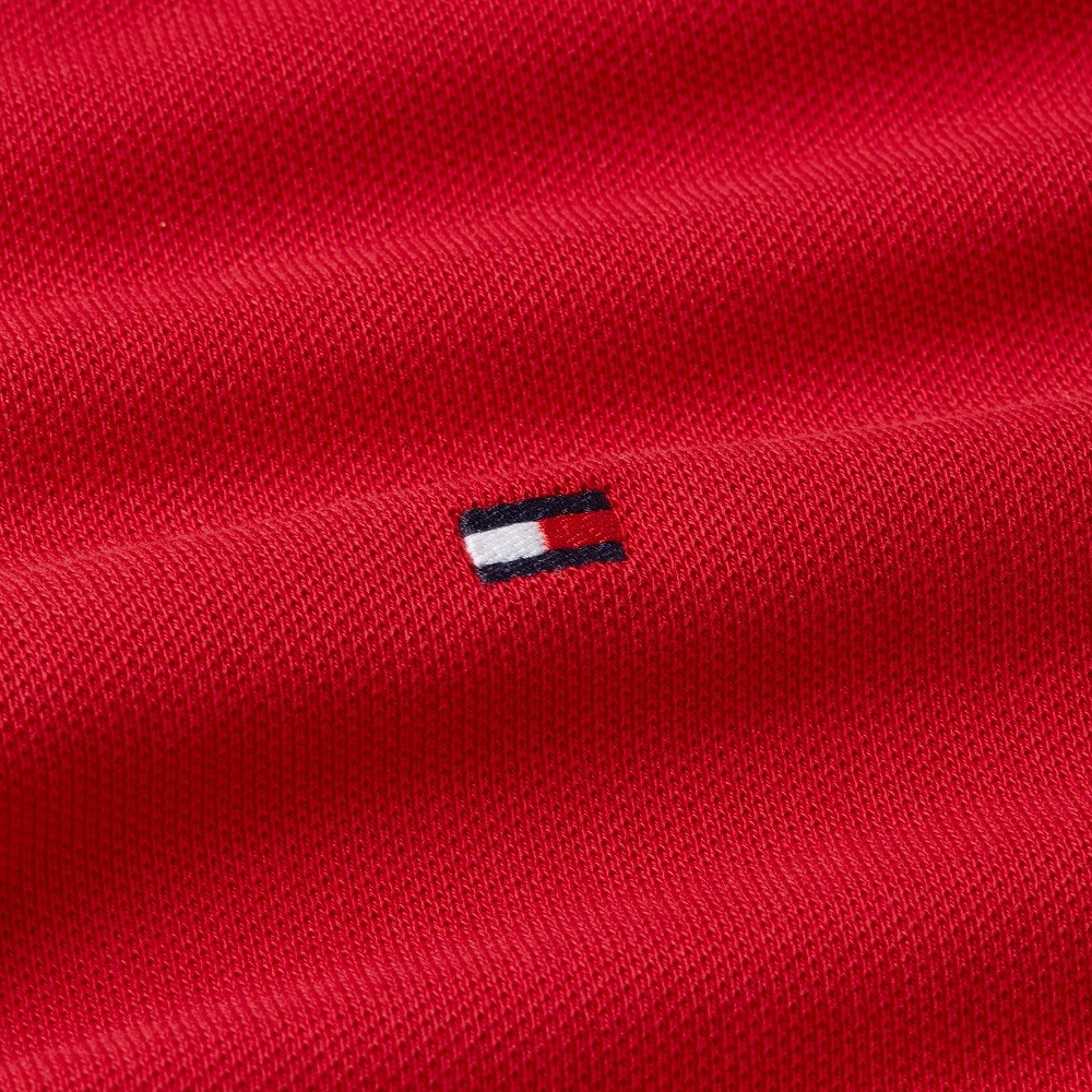 TOMMY HILFIGER</br>Ανδρικό Polo T-shirt Κόκκινο Slim MW0MW38458-XLD Tommy Hilfiger TOMMY HILFIGER</br>Ανδρικό Polo T-shirt Κόκκινο Slim MW0MW38458-XLD Tommy Hilfiger