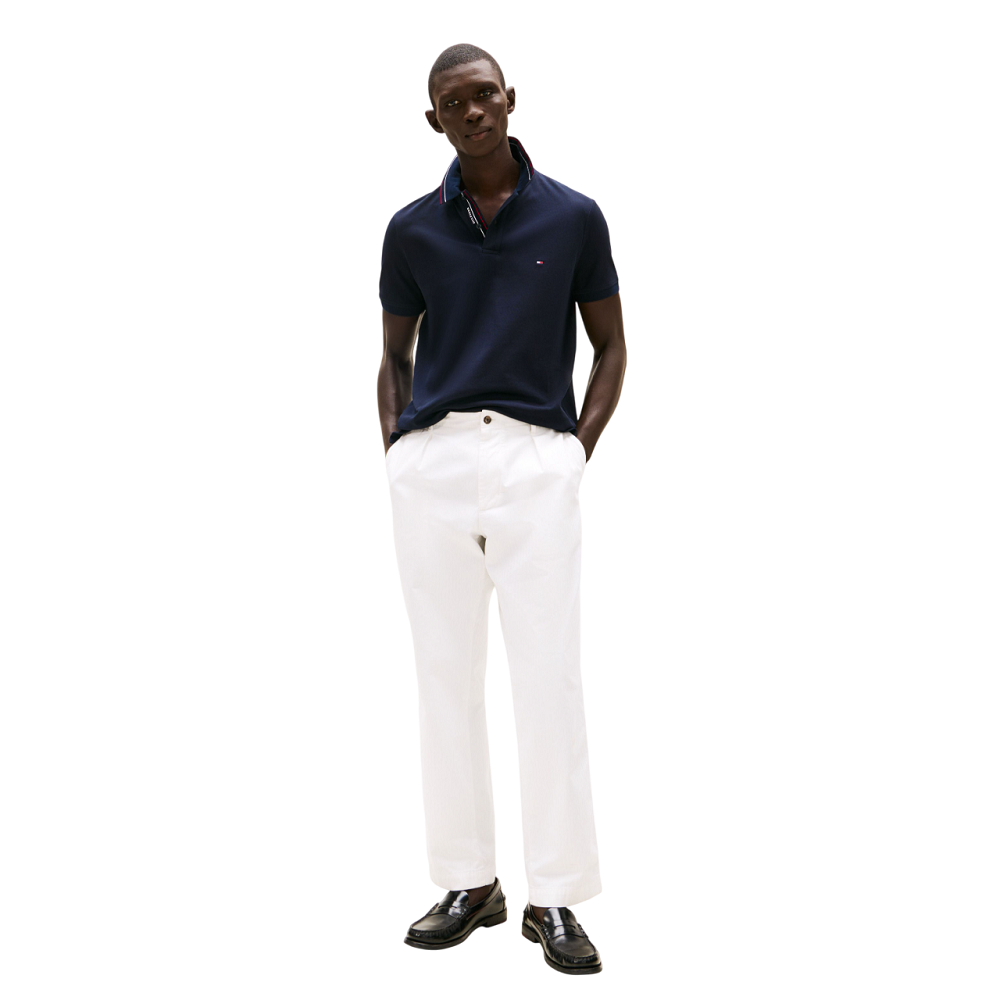 TOMMY HILFIGER</br>Ανδρικό Polo T-shirt Μπλε Regular MW0MW38459-DW5 Tommy Hilfiger TOMMY HILFIGER</br>Ανδρικό Polo T-shirt Μπλε Regular MW0MW38459-DW5 Tommy Hilfiger
