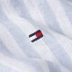 TOMMY HILFIGER</br>Ανδρικό Πουκάμισο Σιέλ/Λευκό Ριγέ Λινό Linen Essential Stripe Regular MW0MW38581-0A4 Tommy Hilfiger TOMMY HILFIGER</br>Ανδρικό Πουκάμισο Σιέλ/Λευκό Ριγέ Λινό Linen Essential Stripe Regular MW0MW38581-0A4 Tommy Hilfiger