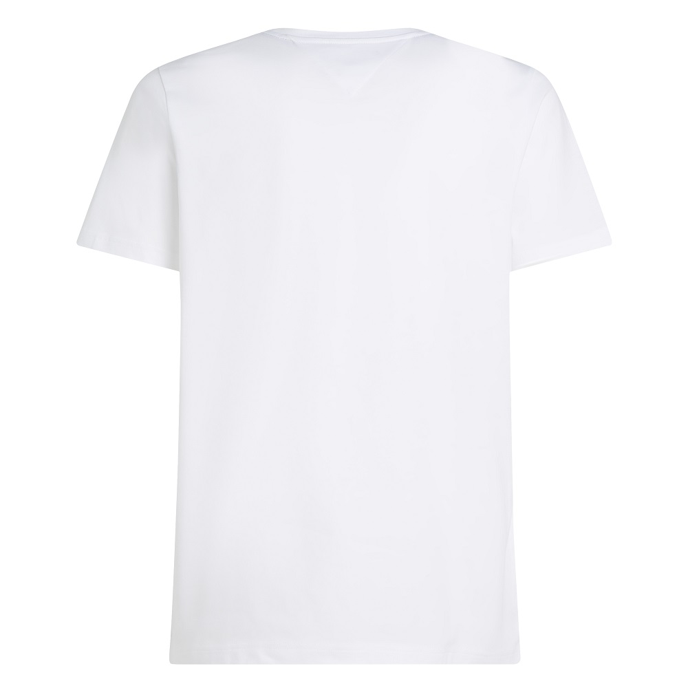 TOMMY HILFIGER</br>Ανδρικό T-shirt Λευκό Regular MW0MW38616-YBR Tommy Hilfiger TOMMY HILFIGER</br>Ανδρικό T-shirt Λευκό Regular MW0MW38616-YBR Tommy Hilfiger