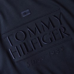 Ανδρικό T-shirt Μπλε Embroidery Regular MW0MW38620-DW5 Tommy Hilfiger