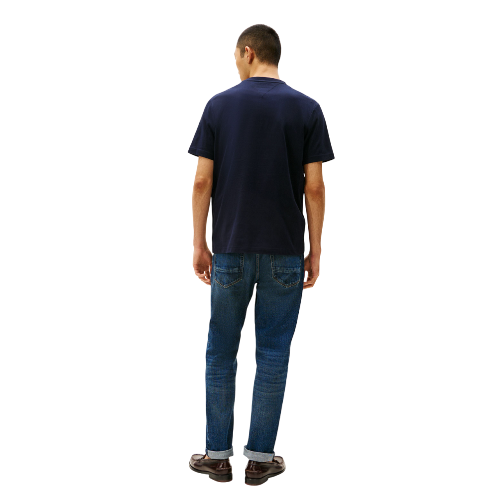 TOMMY HILFIGER</br>Ανδρικό T-shirt Μπλε Regular MW0MW38621-DW5 Tommy Hilfiger TOMMY HILFIGER</br>Ανδρικό T-shirt Μπλε Regular MW0MW38621-DW5 Tommy Hilfiger