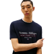 TOMMY HILFIGER</br>Ανδρικό T-shirt Μπλε Regular MW0MW38621-DW5 Tommy Hilfiger TOMMY HILFIGER</br>Ανδρικό T-shirt Μπλε Regular MW0MW38621-DW5 Tommy Hilfiger
