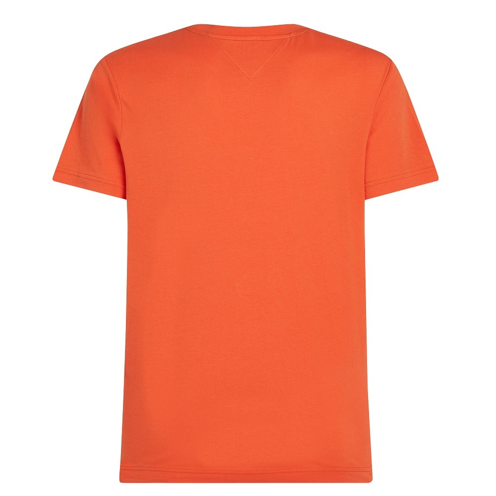TOMMY HILFIGER</br>Ανδρικό T-shirt Πορτοκαλί Regular MW0MW38621-SCX Tommy Hilfiger TOMMY HILFIGER</br>Ανδρικό T-shirt Πορτοκαλί Regular MW0MW38621-SCX Tommy Hilfiger