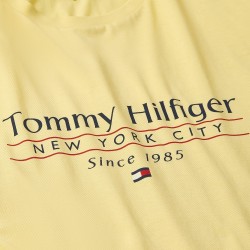 Ανδρικό T-shirt Κίτρινο Regular MW0MW38621-ZF0 Tommy Hilfiger