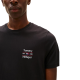 TOMMY HILFIGER</br>Ανδρικό T-shirt Μαύρο Regular MW0MW38622-BDS Tommy Hilfiger TOMMY HILFIGER</br>Ανδρικό T-shirt Μαύρο Regular MW0MW38622-BDS Tommy Hilfiger