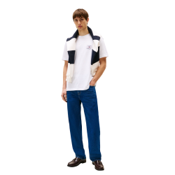 Ανδρικό T-shirt Λευκό Regular MW0MW38622-YBR Tommy Hilfiger