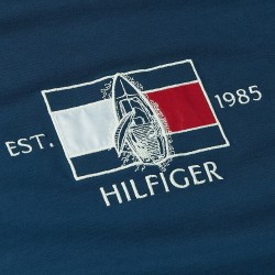 Ανδρικό T-shirt Μπλε Regular MW0MW38628-DAF Tommy Hilfiger