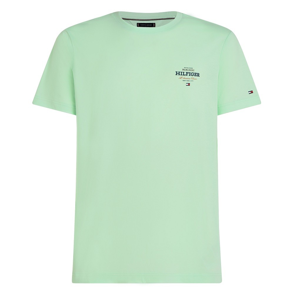 TOMMY HILFIGER</br>Ανδρικό T-shirt Βεραμάν Regular MW0MW38644-LXY Tommy Hilfiger TOMMY HILFIGER</br>Ανδρικό T-shirt Βεραμάν Regular MW0MW38644-LXY Tommy Hilfiger