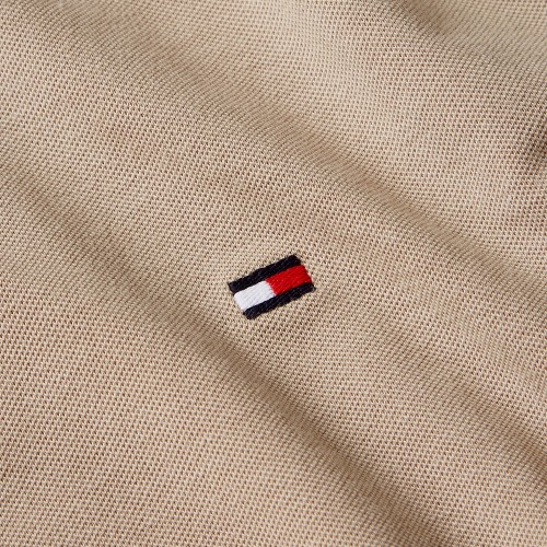 Ανδρικό Polo T-shirt Μπεζ Performance Regular MW0MW38702-RBT Tommy Hilfiger Ανδρικό Polo T-shirt Μπεζ Performance Regular MW0MW38702-RBT Tommy Hilfiger