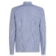 TOMMY HILFIGER</br>Ανδρικό Πουκάμισο Μπλε/Λευκό Ριγέ Cotton/Linen Stripe Slim MW0MW38964-0BH Tommy Hilfiger TOMMY HILFIGER</br>Ανδρικό Πουκάμισο Μπλε/Λευκό Ριγέ Cotton/Linen Stripe Slim MW0MW38964-0BH Tommy Hilfiger
