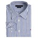 TOMMY HILFIGER</br>Ανδρικό Πουκάμισο Μπλε/Λευκό Ριγέ Cotton/Linen Stripe Slim MW0MW38964-0BH Tommy Hilfiger TOMMY HILFIGER</br>Ανδρικό Πουκάμισο Μπλε/Λευκό Ριγέ Cotton/Linen Stripe Slim MW0MW38964-0BH Tommy Hilfiger