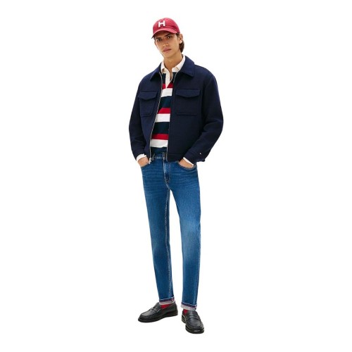 Tommy Hilfiger Bleecker THFlex Slim Fit Jeans MW0MW39041-1CX Ανδρικό Τζιν Παντελόνι Μπλε
