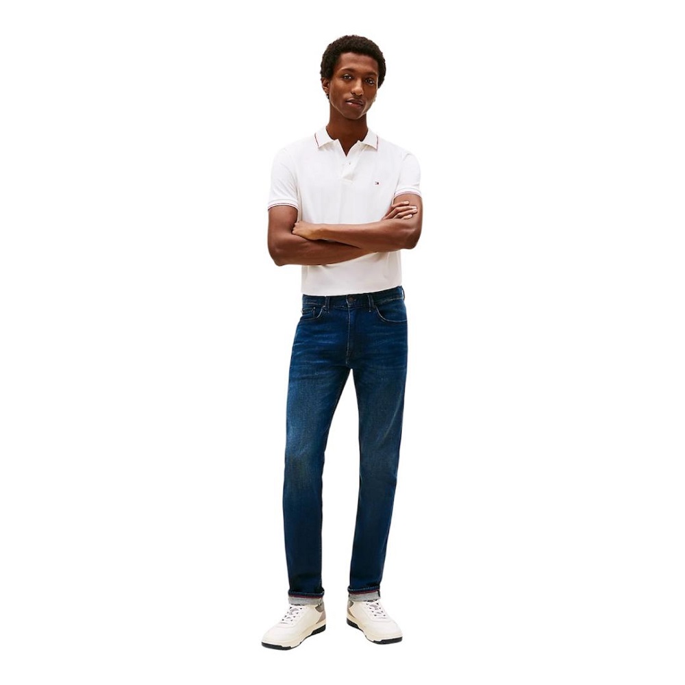 TOMMY HILFIGER</br>Tommy Hilfiger Bleecker THFlex Slim Fit Jeans MW0MW39042-1CV Ανδρικό Τζιν Παντελόνι Μπλε