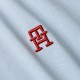 TOMMY HILFIGER</br>Ανδρικό T-shirt Σιέλ Monogram Regular MW0MW39256-C10 Tommy Hilfiger TOMMY HILFIGER</br>Ανδρικό T-shirt Σιέλ Monogram Regular MW0MW39256-C10 Tommy Hilfiger