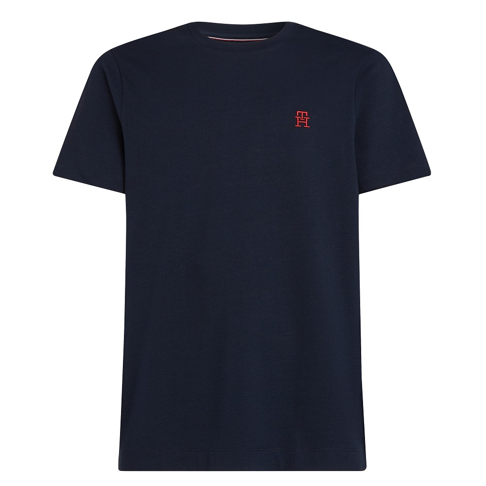 TOMMY HILFIGER</br>Ανδρικό T-shirt Μπλε Monogram Regular MW0MW39256-DW5 Tommy Hilfiger TOMMY HILFIGER</br>Ανδρικό T-shirt Μπλε Monogram Regular MW0MW39256-DW5 Tommy Hilfiger