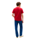 TOMMY HILFIGER</br>Ανδρικό T-shirt Κόκκινο Monogram Regular MW0MW39256-XLD Tommy Hilfiger TOMMY HILFIGER</br>Ανδρικό T-shirt Κόκκινο Monogram Regular MW0MW39256-XLD Tommy Hilfiger