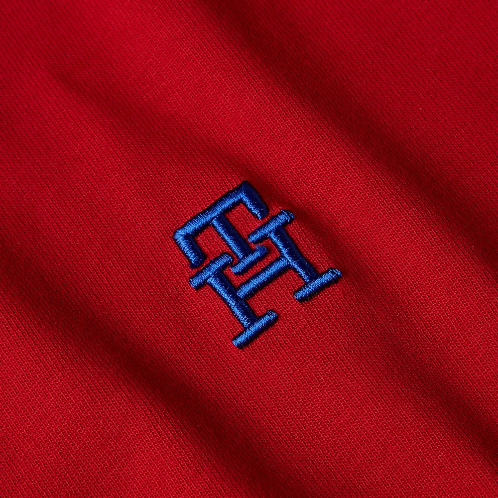 TOMMY HILFIGER</br>Ανδρικό T-shirt Κόκκινο Monogram Regular MW0MW39256-XLD Tommy Hilfiger TOMMY HILFIGER</br>Ανδρικό T-shirt Κόκκινο Monogram Regular MW0MW39256-XLD Tommy Hilfiger