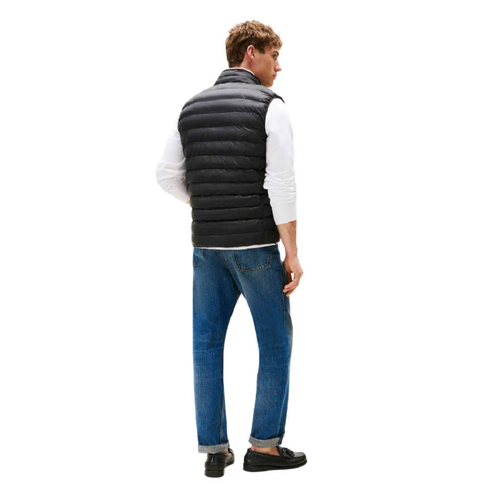 TOMMY HILFIGER</br>Tommy Hilfiger Core Packable Quilted Vest MW0MW39989-BDS Ανδρικό Μπουφάν Αμάνικο Αδιάβροχο Μαύρο TOMMY HILFIGER</br>Tommy Hilfiger Core Packable Quilted Vest MW0MW39989-BDS Ανδρικό Μπουφάν Αμάνικο Αδιάβροχο Μαύρο