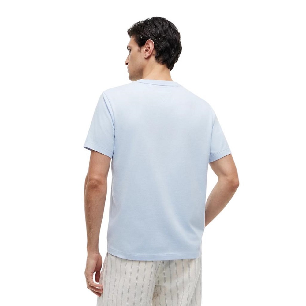 TOMMY HILFIGER</br>Tommy Hilfiger MW0MW39995-C1O Ανδρικό T-shirt Σιέλ Essential Regular TOMMY HILFIGER</br>Tommy Hilfiger MW0MW39995-C1O Ανδρικό T-shirt Σιέλ Essential Regular