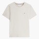 TOMMY HILFIGER</br>Tommy Hilfiger MW0MW39995-ACG Ανδρικό T-shirt Μπεζ Essential Regular