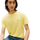 TOMMY HILFIGER</br>Tommy Hilfiger MW0MW39995-ZF0 Ανδρικό T-shirt Κίτρινο Essential Regular