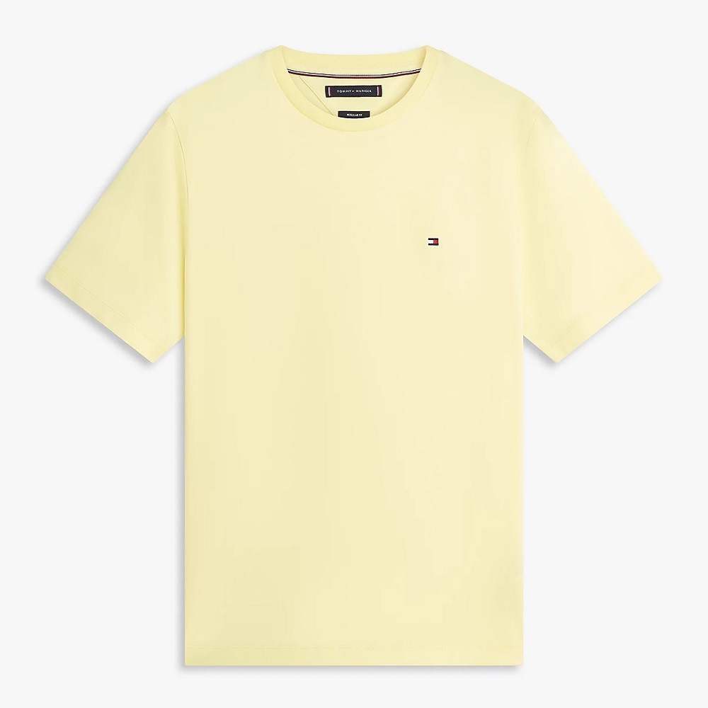 TOMMY HILFIGER</br>Tommy Hilfiger MW0MW39995-ZF0 Ανδρικό T-shirt Κίτρινο Essential Regular