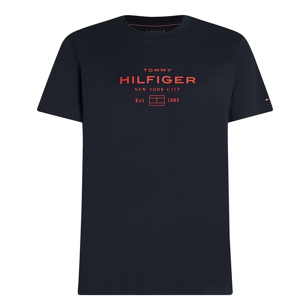 TOMMY HILFIGER</br>Tommy Hilfiger Stack Graphic Tee MW0MW40002-DW5 Ανδρικό T-shirt Μπλε Regular TOMMY HILFIGER</br>Tommy Hilfiger Stack Graphic Tee MW0MW40002-DW5 Ανδρικό T-shirt Μπλε Regular