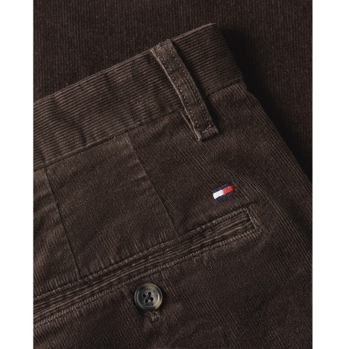 Tommy Hilfiger Denton Corduroy Chino Straight Fit MW0MW40267-0HD Ανδρικό Παντελόνι Κοτλέ Καφέ Tommy Hilfiger Denton Corduroy Chino Straight Fit MW0MW40267-0HD Ανδρικό Παντελόνι Κοτλέ Καφέ