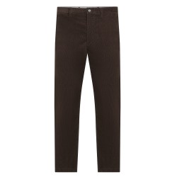 TOMMY HILFIGER</br>Tommy Hilfiger Denton Corduroy Chino Straight Fit MW0MW40267-0HD Ανδρικό Παντελόνι Κοτλέ Καφέ