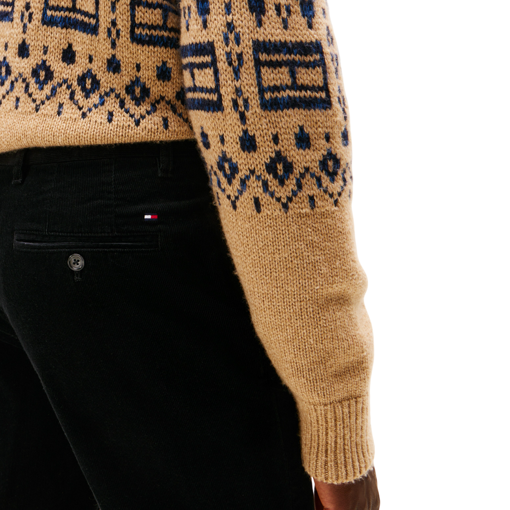 TOMMY HILFIGER</br>Tommy Hilfiger Denton Corduroy Chino Straight Fit MW0MW40267-BDS Ανδρικό Παντελόνι Κοτλέ Μαύρο TOMMY HILFIGER</br>Tommy Hilfiger Denton Corduroy Chino Straight Fit MW0MW40267-BDS Ανδρικό Παντελόνι Κοτλέ Μαύρο