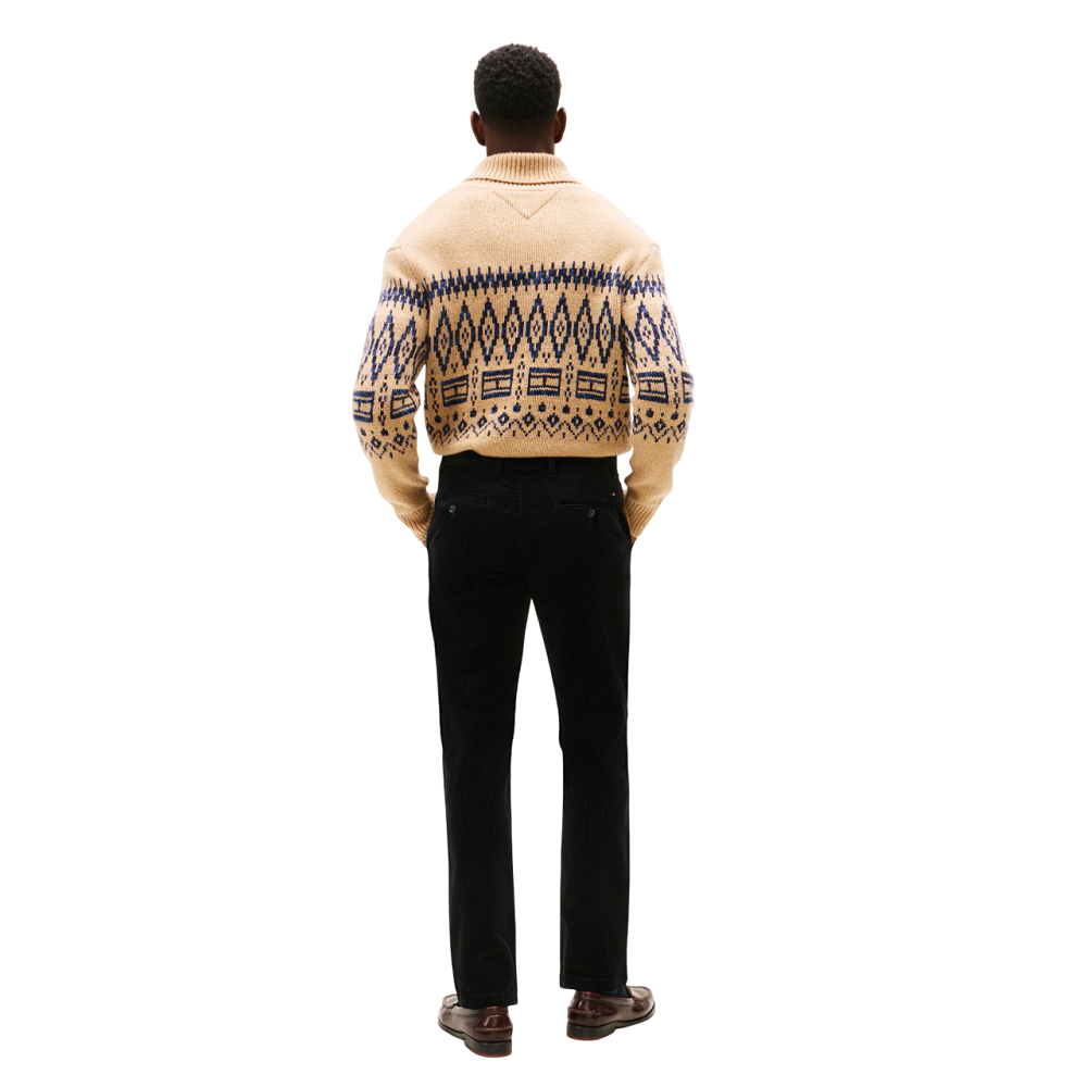 TOMMY HILFIGER</br>Tommy Hilfiger Denton Corduroy Chino Straight Fit MW0MW40267-BDS Ανδρικό Παντελόνι Κοτλέ Μαύρο TOMMY HILFIGER</br>Tommy Hilfiger Denton Corduroy Chino Straight Fit MW0MW40267-BDS Ανδρικό Παντελόνι Κοτλέ Μαύρο