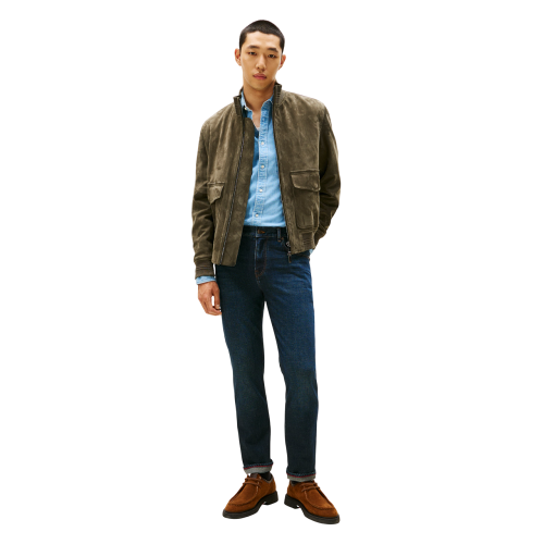 Tommy Hilfiger Denton THStretch Straight Fit Jeans MW0MW40354-1BL Ανδρικό Τζιν Παντελόνι Μπλε Tommy Hilfiger Denton THStretch Straight Fit Jeans MW0MW40354-1BL Ανδρικό Τζιν Παντελόνι Μπλε