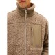 TOMMY HILFIGER</br>Tommy Hilfiger Teddy Fleece Zip Through Jacket MW0MW40420-AFE Ανδρική Ζακέτα Φλις Πούρο