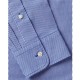 TOMMY HILFIGER</br>Tommy Hilfiger THFlex Poplin Micro Gingham Regular Fit Shirt MW0MW40457-0MS Ανδρικό Πουκάμισο Γαλάζιο