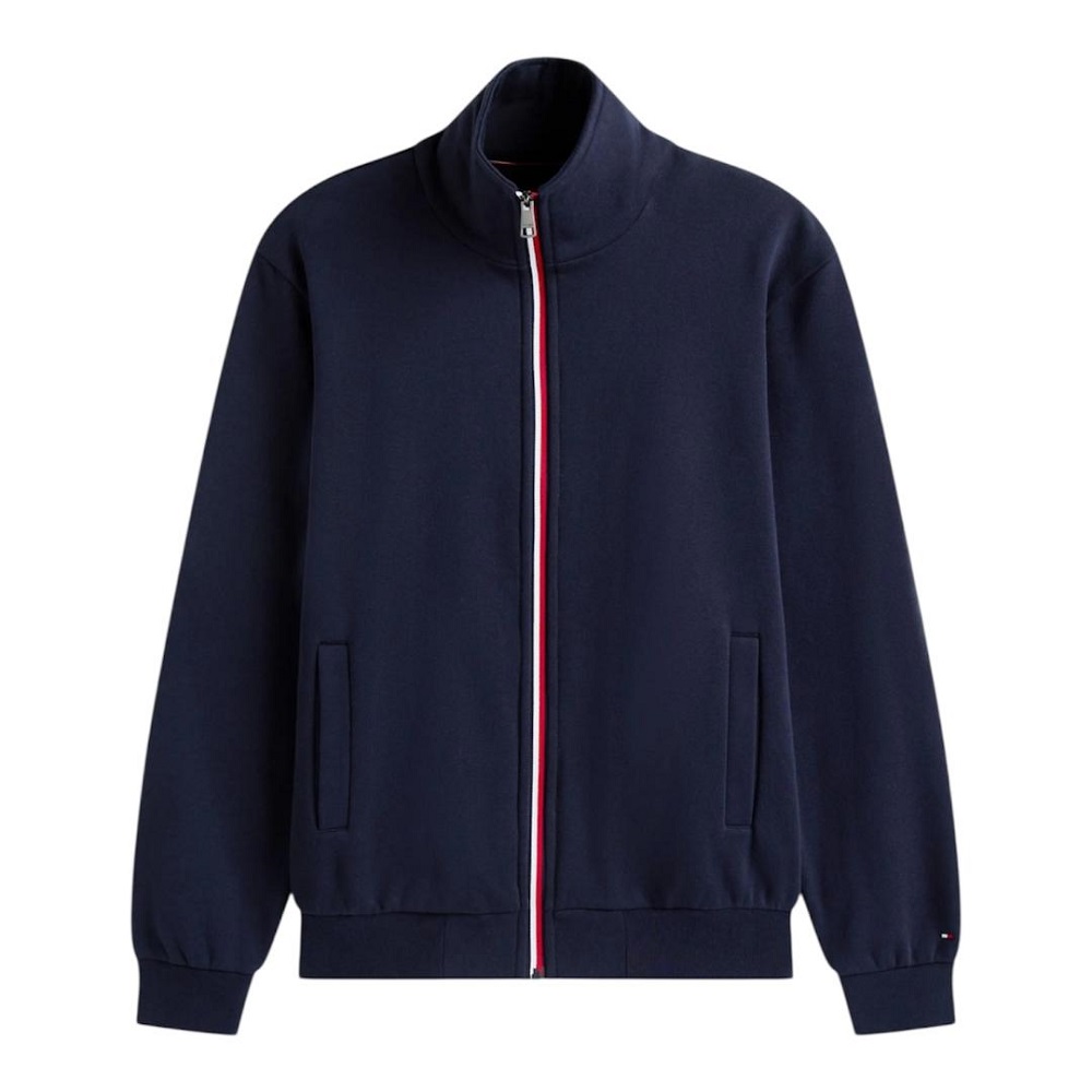 TOMMY HILFIGER</br>Tommy Hilfiger Global Stripe Zip Through Jumper MW0MW40481-DW5 Ανδρική Ζακέτα Φούτερ Μπλε TOMMY HILFIGER</br>Tommy Hilfiger Global Stripe Zip Through Jumper MW0MW40481-DW5 Ανδρική Ζακέτα Φούτερ Μπλε