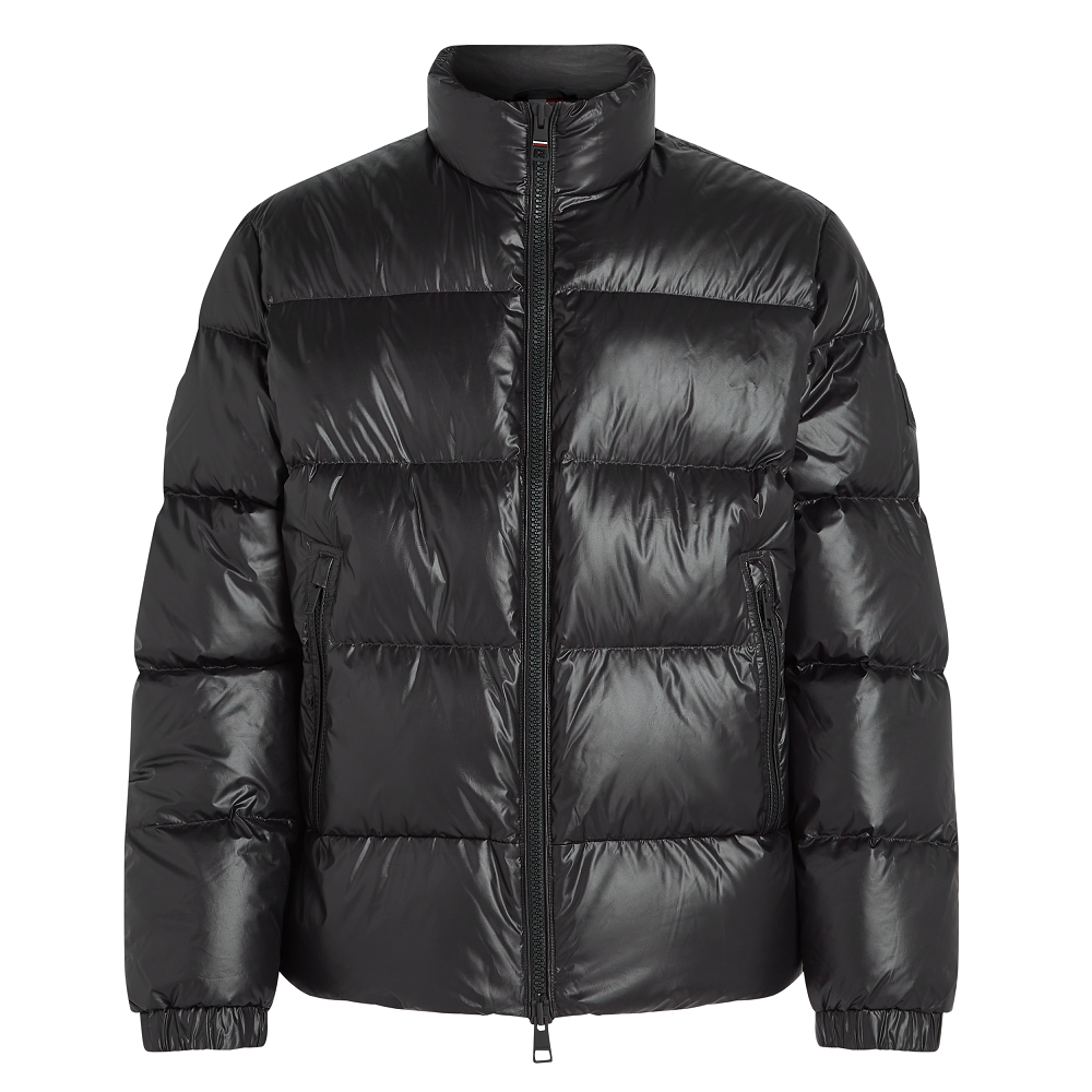 TOMMY HILFIGER</br>Tommy Hilfiger Shiny Water Repellent Down Stand Collar Puffer Jacket MW0MW40617-BDS Ανδρικό Μπουφάν Αδιάβροχο Μαύρο TOMMY HILFIGER</br>Tommy Hilfiger Shiny Water Repellent Down Stand Collar Puffer Jacket MW0MW40617-BDS Ανδρικό Μπουφάν Αδιάβροχο Μαύρο