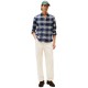 TOMMY HILFIGER</br>Tommy Hilfiger Hero Flannel Tartan Check Regular Fit Shirt MW0MW41345-0MS Ανδρικό Πουκάμισο Μπλε Καρό