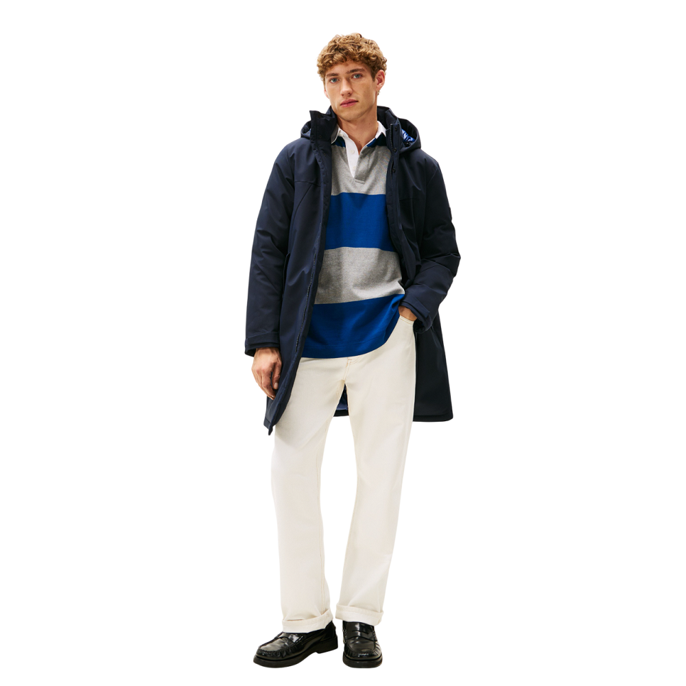 TOMMY HILFIGER</br>Tommy Hilfiger Tech Hooded Padded Parka MW0MW41362-DW5 Ανδρικό Μπουφάν Παρκά Αδιάβροχο Μπλε TOMMY HILFIGER</br>Tommy Hilfiger Tech Hooded Padded Parka MW0MW41362-DW5 Ανδρικό Μπουφάν Παρκά Αδιάβροχο Μπλε