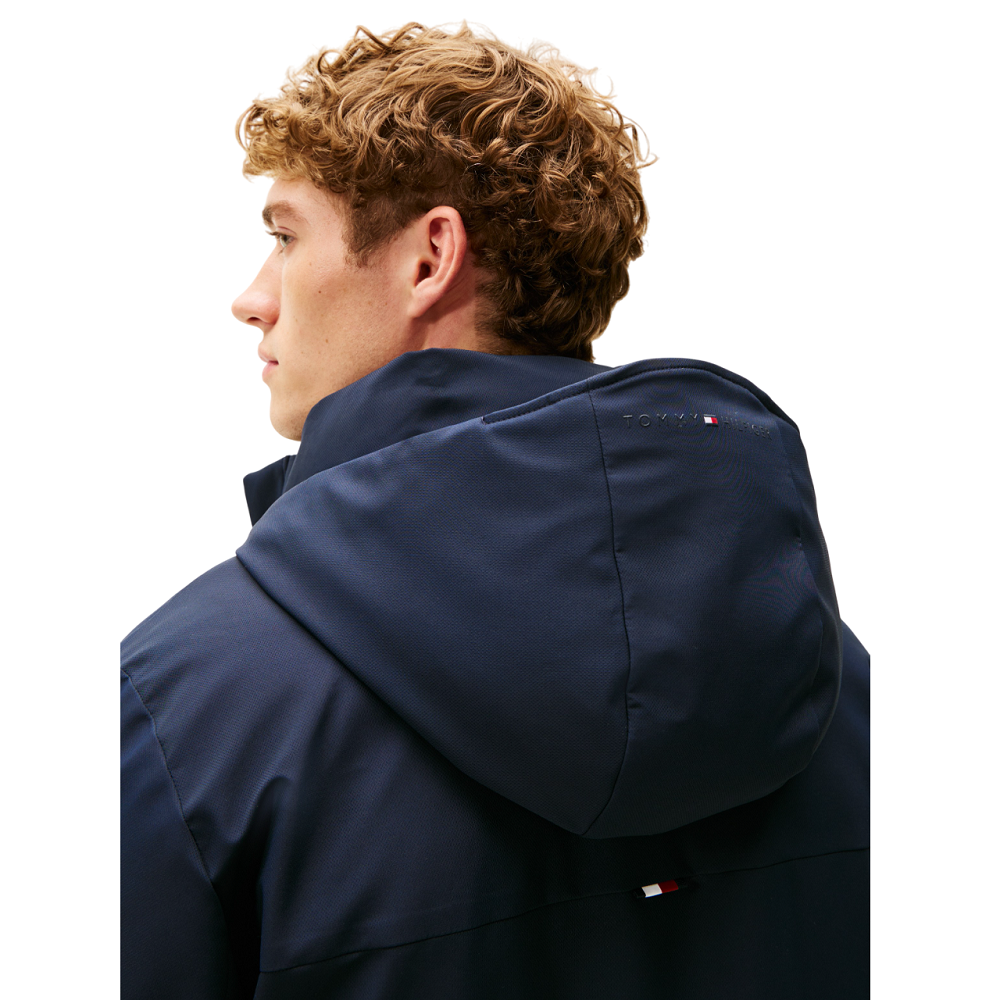 TOMMY HILFIGER</br>Tommy Hilfiger Tech Hooded Padded Parka MW0MW41362-DW5 Ανδρικό Μπουφάν Παρκά Αδιάβροχο Μπλε TOMMY HILFIGER</br>Tommy Hilfiger Tech Hooded Padded Parka MW0MW41362-DW5 Ανδρικό Μπουφάν Παρκά Αδιάβροχο Μπλε