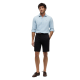 TOMMY HILFIGER</br>Tommy Hilfiger Denton 9.5 Inch Slim Fit Belted Chino Shorts MW0MW42349-BDS Ανδρική Βερμούδα Μαύρο